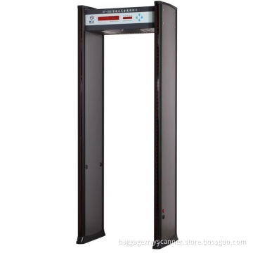 Underground Walkthrough Metal Detector , High Sensitivity Lcd